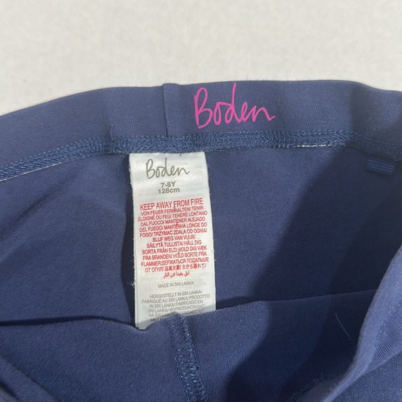 Boden Navy Kids Cartwheel Biker Shorts HTF - Picture 2 of 3